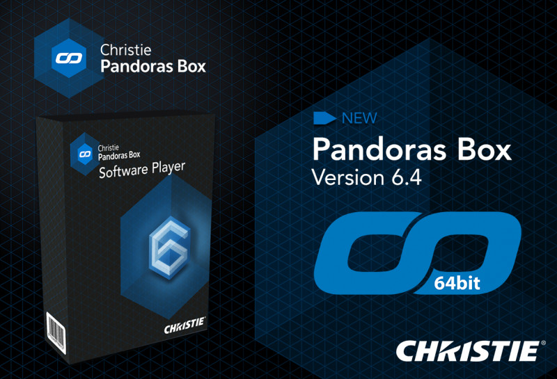 Christie выпускает 64-битную версию Pandoras Box